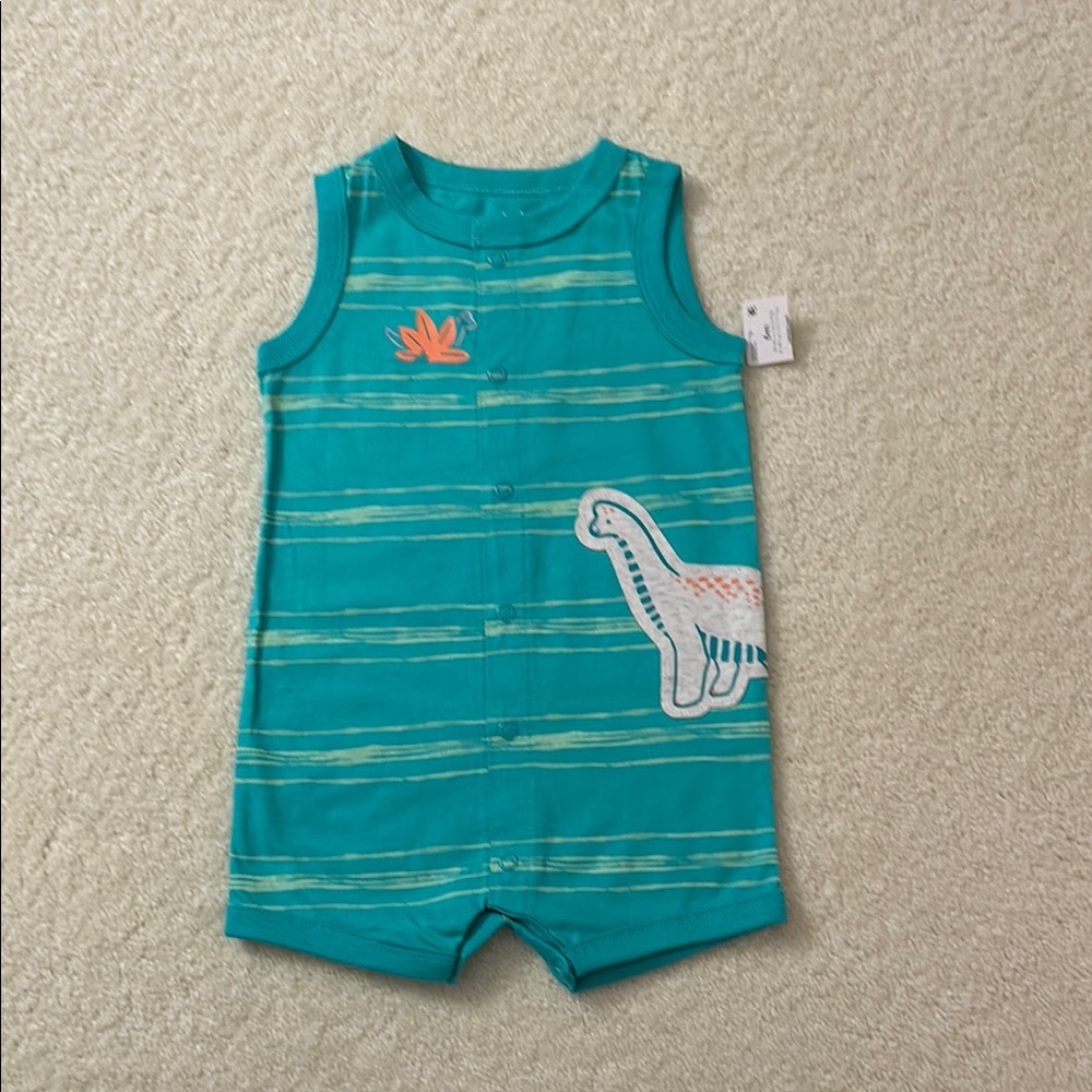 Carter’s one piece Dinosaur Romper